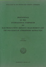 GS 21, P. Richardus (Editor), Proceedings of the international symposium on electromagnetic distance measurement and the influence of atmospheric refraction