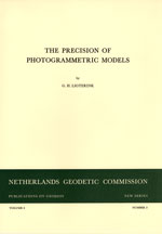 PoG 16, G.H. Ligterink, The precision of photogrammetric models