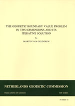 PoG 35, Martin van Gelderen, The geodetic boundary value problem in two dimensions and its iterative solutions