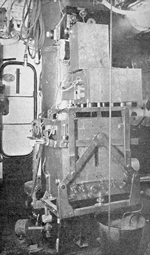 Pendulum apparatus mounted in Hr. Ms. K XIII